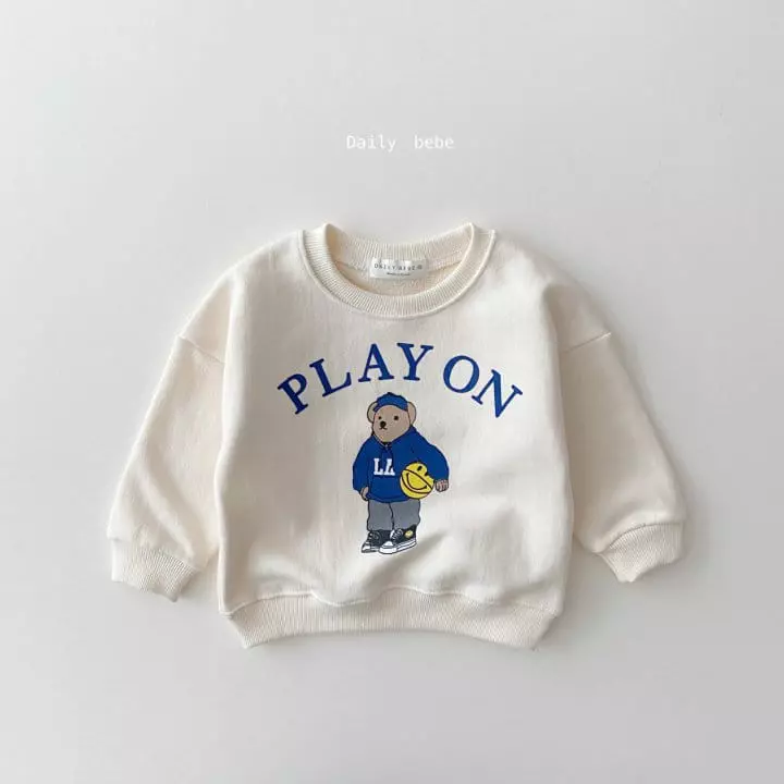 Daily Bebe - Korean Children Fashion - #childofig - Play One Top Bottom Set - 2