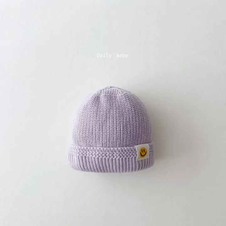 Daily Bebe - Korean Children Fashion - #childofig - Smile Short Beanie - 5