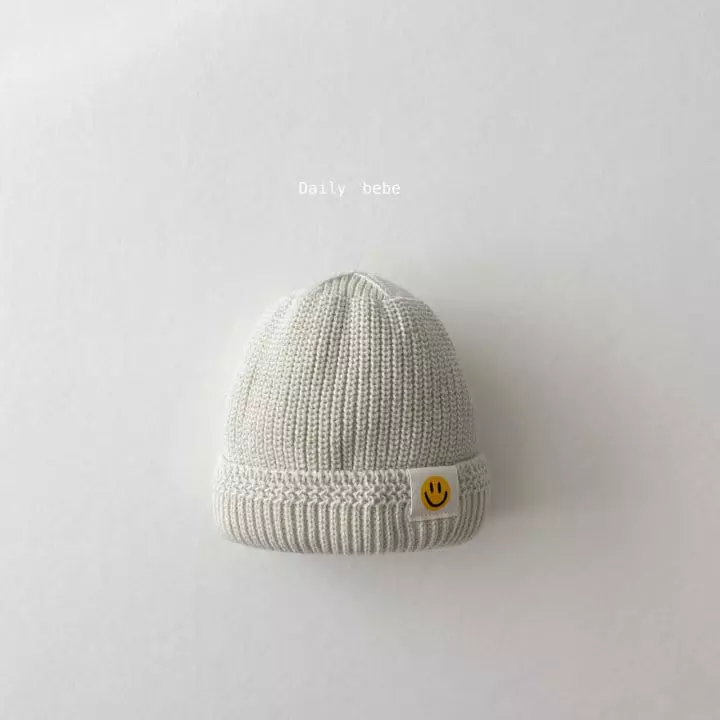 Daily Bebe - Korean Children Fashion - #childofig - Smile Short Beanie - 6