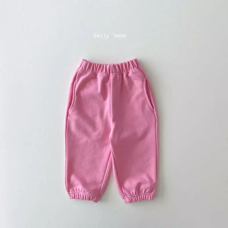 Daily Bebe - Korean Children Fashion - #childofig - Maneung Jogger Pants - 3