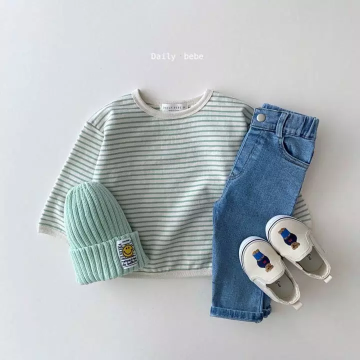 Daily Bebe - Korean Children Fashion - #childrensboutique - Baggy Jeans - 10