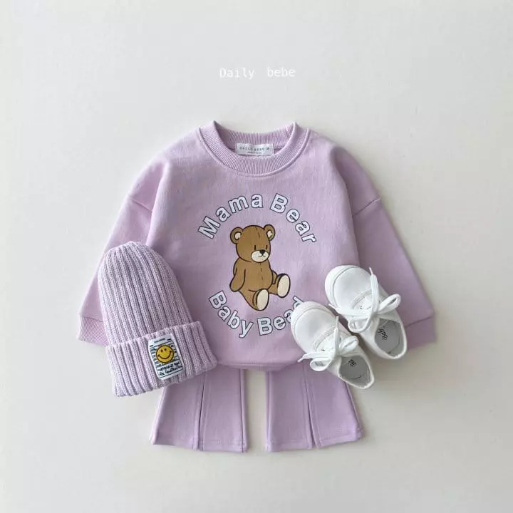 Daily Bebe - Korean Children Fashion - #designkidswear - Spring Slit Bootscut Pants - 5