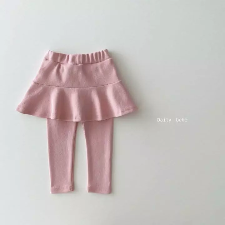 Daily Bebe - Korean Children Fashion - #discoveringself - Spring Skirt Leggings - 2