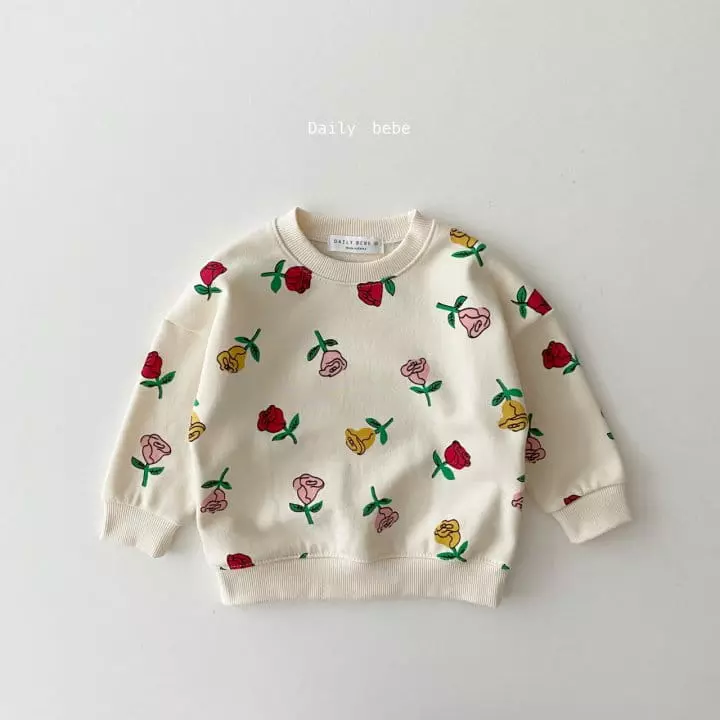 Daily Bebe - Korean Children Fashion - #fashionkids - Rose Top Bottom Set