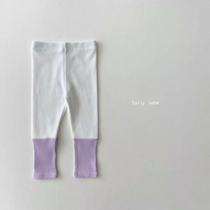 Daily Bebe - Korean Children Fashion - #kidsstore - Spring Color Leggings - 4