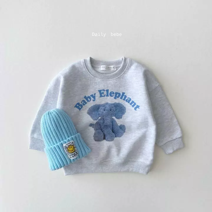 Daily Bebe - Korean Children Fashion - #Kfashion4kids - Doll Sweatshirt - 4