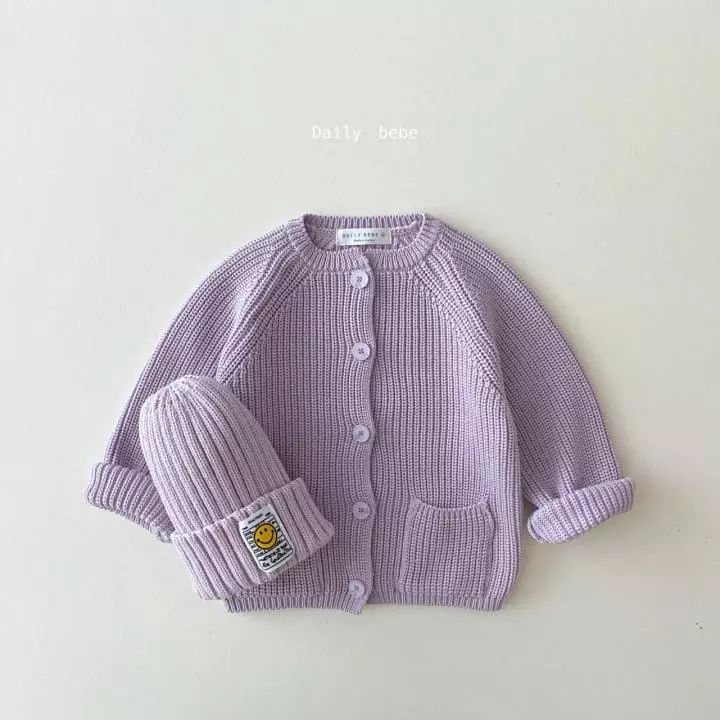 Daily Bebe - Korean Children Fashion - #magicofchildhood - Macaroon Cardigan - 5