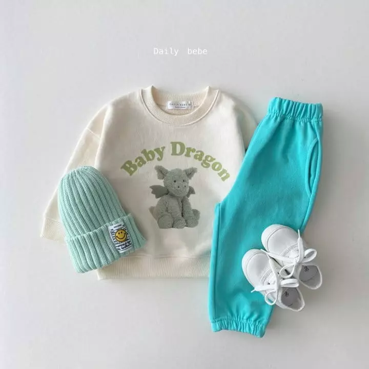Daily Bebe - Korean Children Fashion - #minifashionista - Doll Sweatshirt - 6