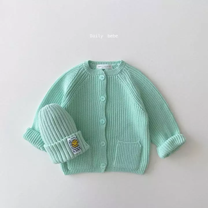 Daily Bebe - Korean Children Fashion - #minifashionista - Macaroon Cardigan - 6