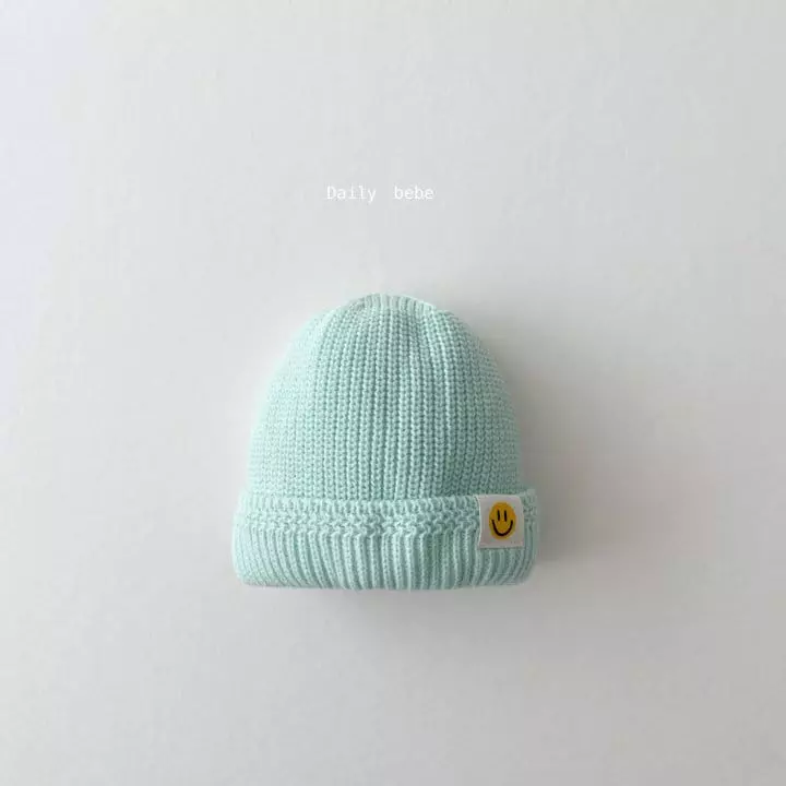 Daily Bebe - Korean Children Fashion - #minifashionista - Smile Short Beanie - 4