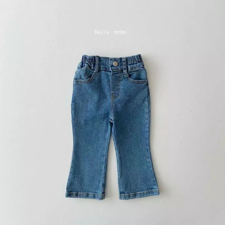 Daily Bebe - Korean Children Fashion - #prettylittlegirls - Bootscut Jeans - 3