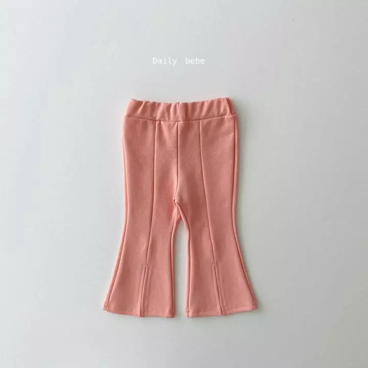 Daily Bebe - Korean Children Fashion - #prettylittlegirls - Spring Slit Bootscut Pants