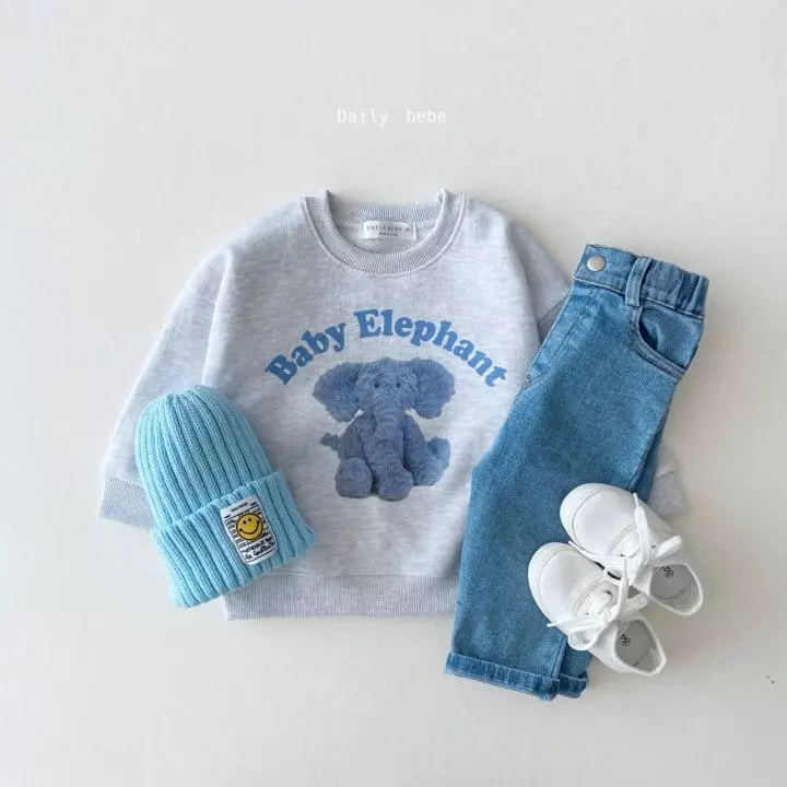Daily Bebe - Korean Children Fashion - #todddlerfashion - Baggy Jeans - 6