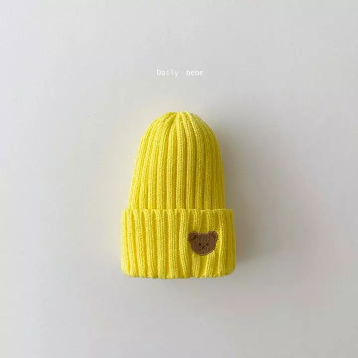 Daily Bebe - Korean Children Fashion - #toddlerclothing - Bear Beanie - 2