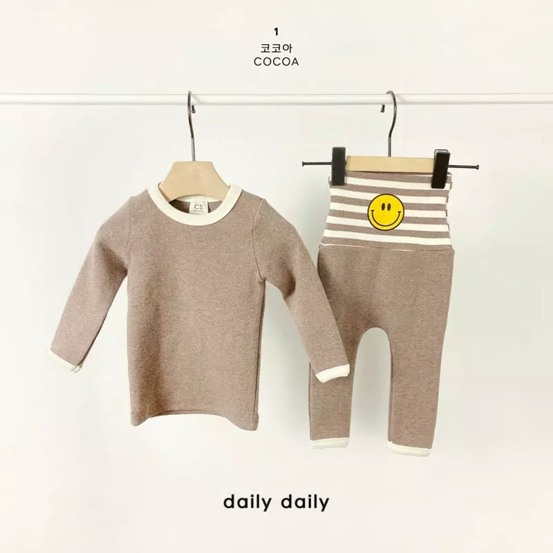 Daily Daily - Korean Baby Fashion - #babyboutique - Bebe Smile Champ Homewear - 9