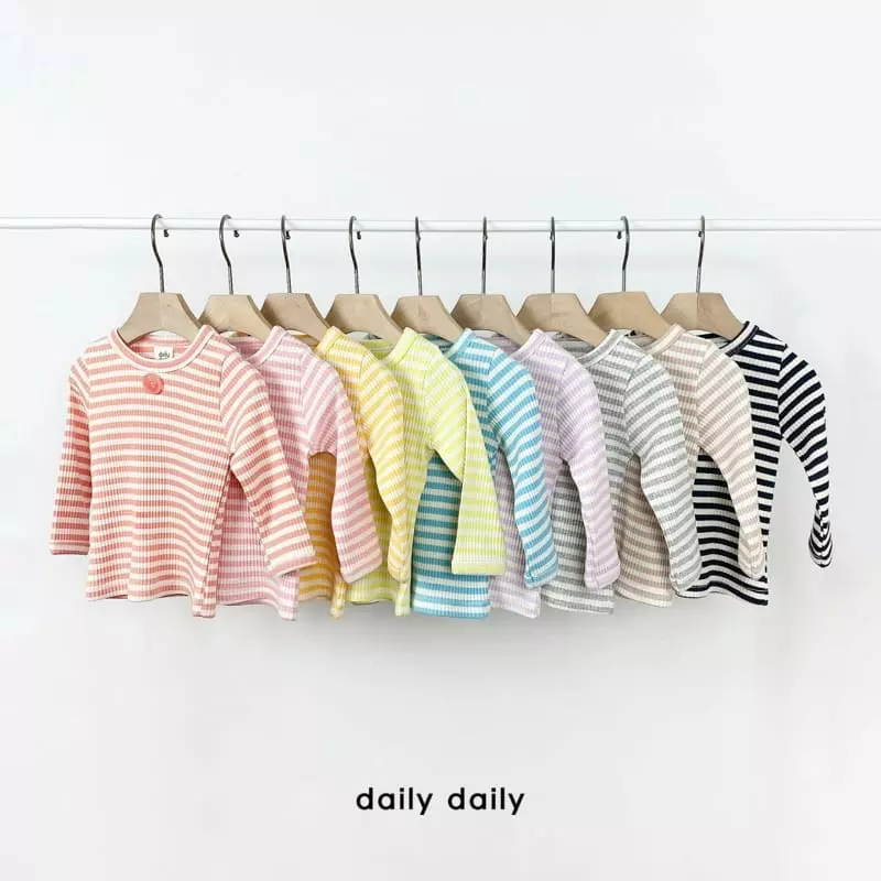 Daily Daily - Korean Baby Fashion - #babyfashion - Bebe Roll Cake Homewear - 11