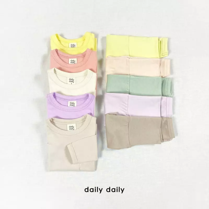 Daily Daily - Korean Baby Fashion - #babyfever - Dang Dang Baby Collar Mix Homewear - 11