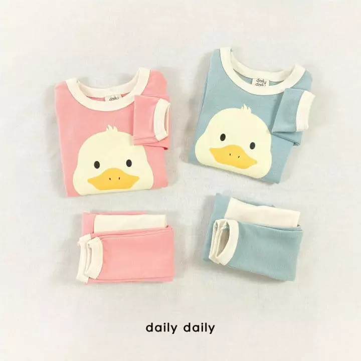 Daily Daily - Korean Baby Fashion - #babygirlfashion - Bebe Daily Animal Full Homewear - 6