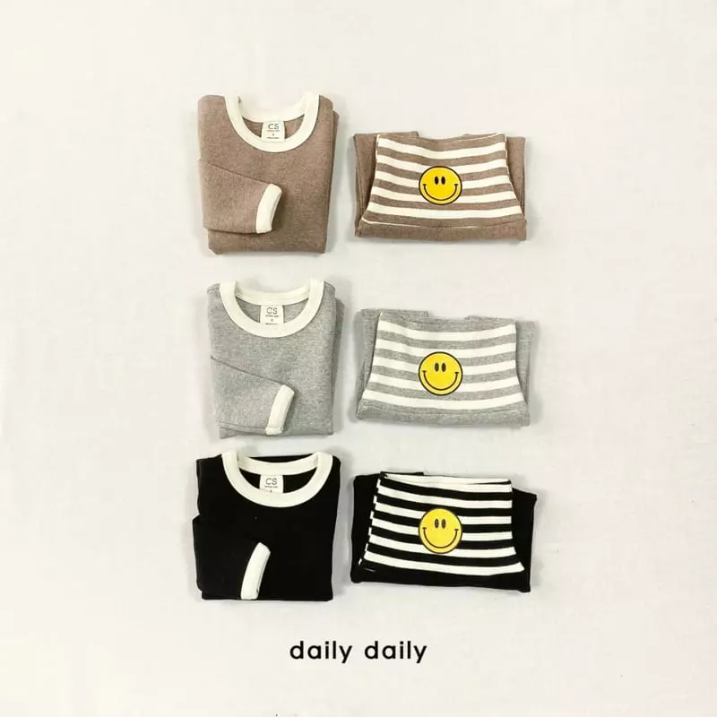 Daily Daily - Korean Baby Fashion - #babyoninstagram - Bebe Smile Champ Homewear