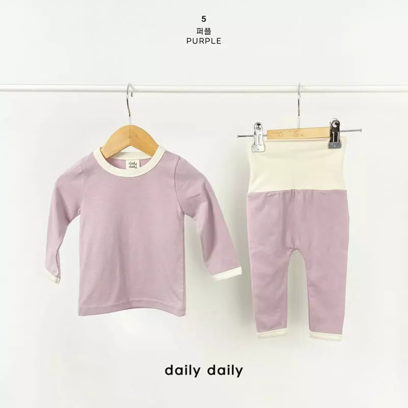 Daily Daily - Korean Baby Fashion - #babyoutfit - Dang Dang Bebe Flower Garden Modal Homewear - 8