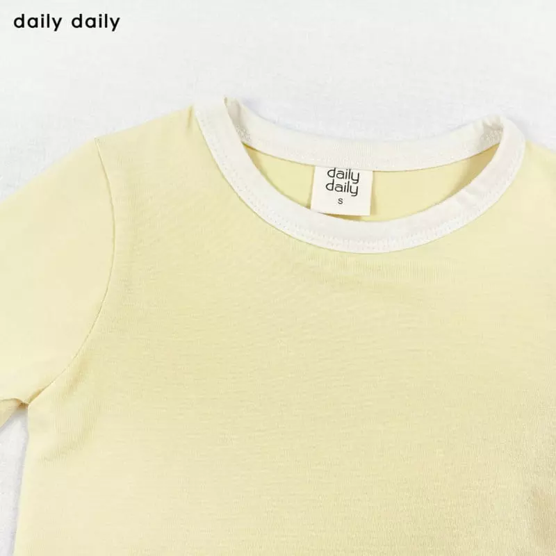 Daily Daily - Korean Children Fashion - #Kfashion4kids - Dang Dang Flower Garden Modal Homewear