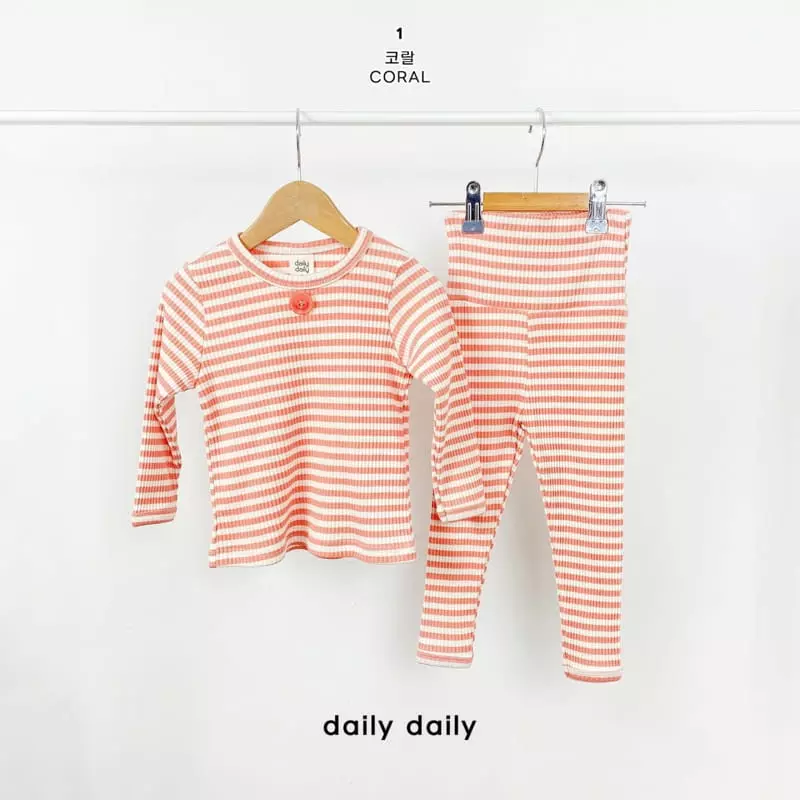 Daily Daily - Korean Children Fashion - #Kfashion4kids - Kid Roll Cake Homewear - 3