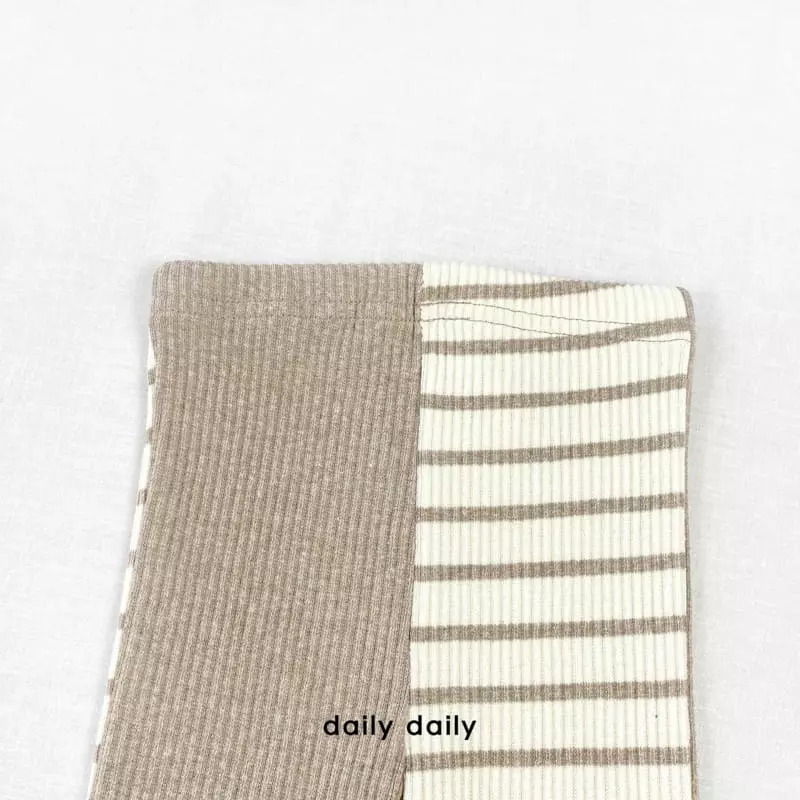 Daily Daily - Korean Children Fashion - #Kfashion4kids - Kid Dangdang Color Mix Leggings - 12