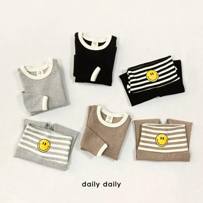 Daily Daily - Korean Children Fashion - #childofig - Smile Champ Homewear - 10