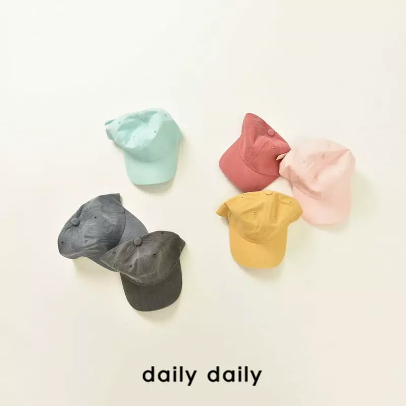 Daily Daily - Korean Children Fashion - #childofig - Pigment Ball Cap - 8