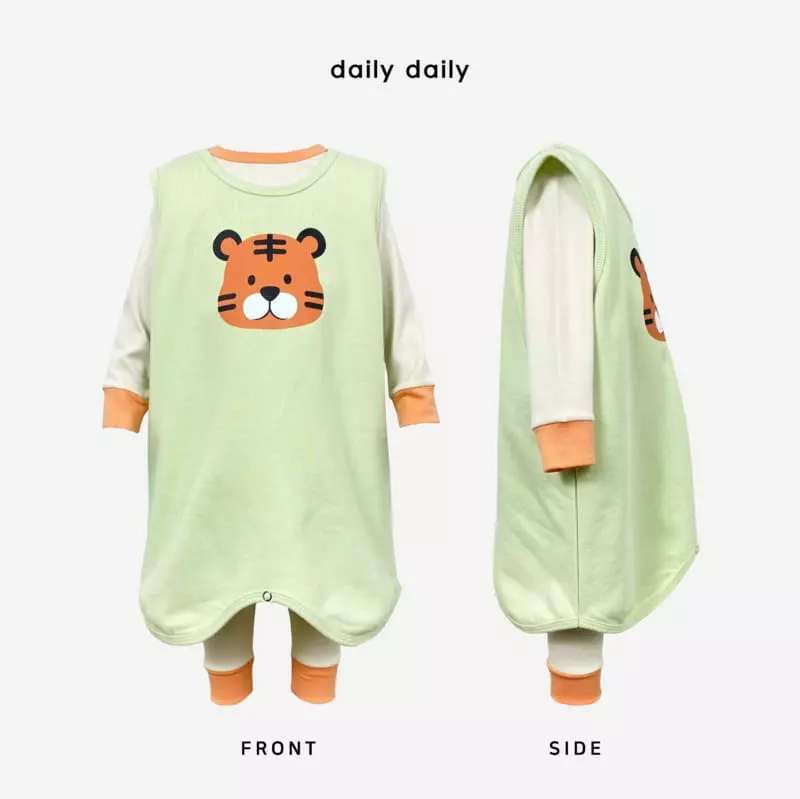Daily Daily - Korean Children Fashion - #childofig - Daily Animal Honey Sleep Vest - 2