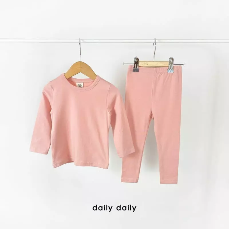 Daily Daily - Korean Children Fashion - #stylishchildhood - New Dang Dang Modal Homewear - 4