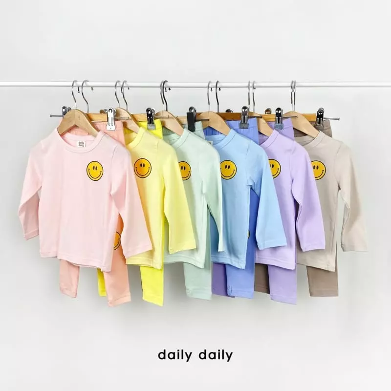 Daily Daily - Korean Children Fashion - #childofig - Dang Dang Smile Full Day Homewear - 11