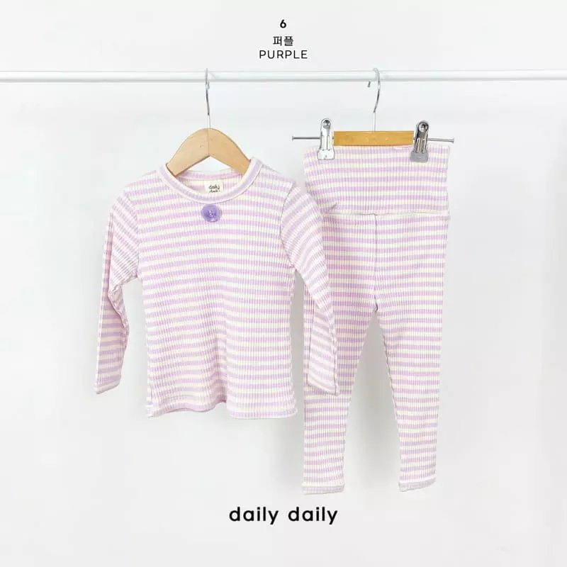 Daily Daily - Korean Children Fashion - #childofig - Kid Roll Cake Homewear - 8