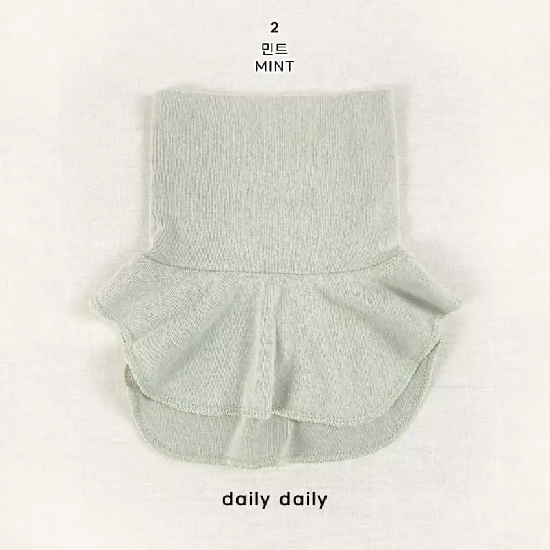 Daily Daily - Korean Children Fashion - #childofig - Warm Fake Floral Turtleneck  - 4