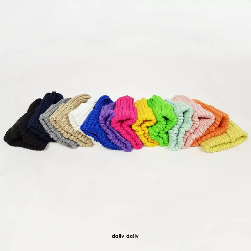 Daily Daily - Korean Children Fashion - #childofig - Cong Basic Beanie - 2