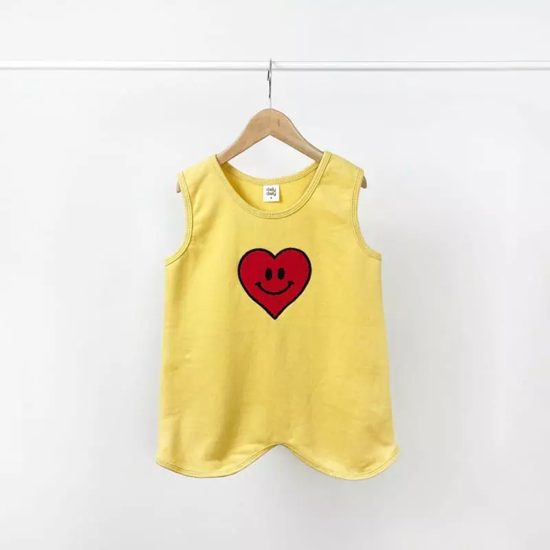 Daily Daily - Korean Children Fashion - #childrensboutique - Happy Lover Sleep Vest - 3