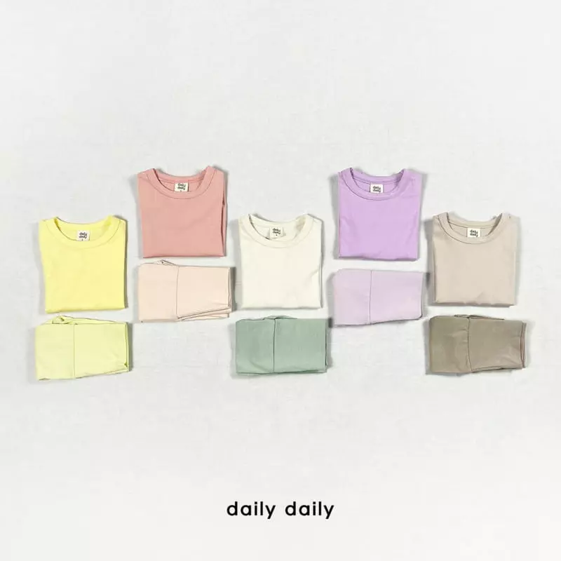 Daily Daily - Korean Children Fashion - #childrensboutique - Dang Dang Kid Collar Mix Homewear - 11