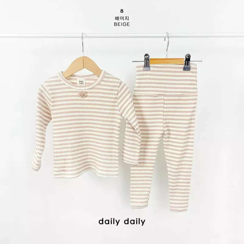 Daily Daily - Korean Children Fashion - #childrensboutique - Kid Roll Cake Homewear - 10