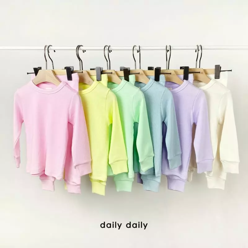Daily Daily - Korean Children Fashion - #designkidswear - Boodle Modal Candy Homwear - 12
