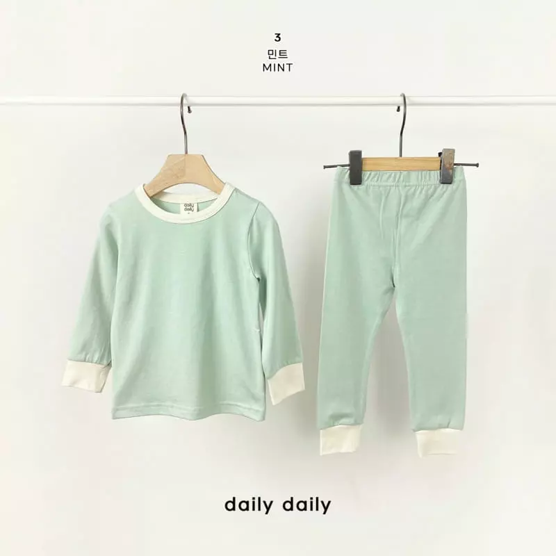 Daily Daily - Korean Children Fashion - #designkidswear - Dang Dang Flower Garden Modal Homewear - 11