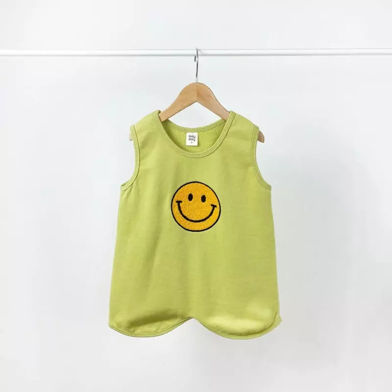 Daily Daily - Korean Children Fashion - #childrensboutique - Happy Lover Sleep Vest - 4