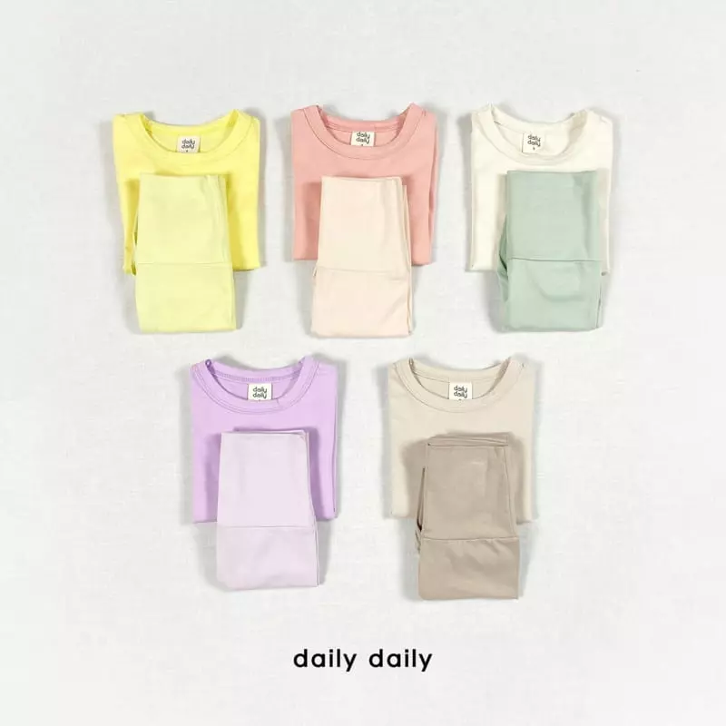 Daily Daily - Korean Children Fashion - #designkidswear - Dang Dang Kid Collar Mix Homewear - 12