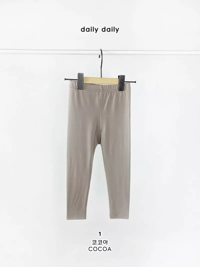 Daily Daily - Korean Children Fashion - #fashionkids - Warm Leggings - 2
