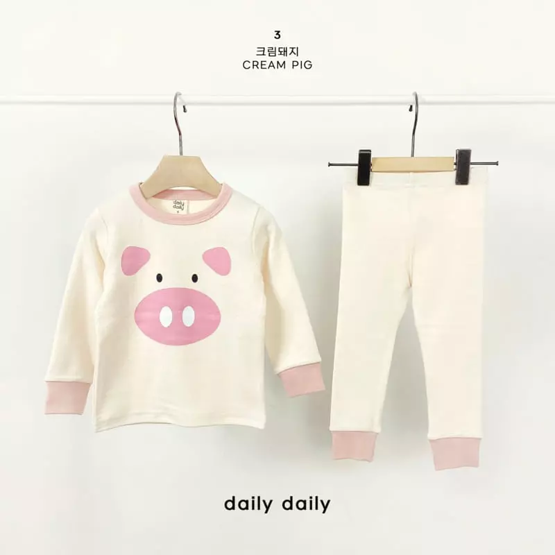 Daily Daily - Korean Children Fashion - #fashionkids - Daily Animal Homewear - 5