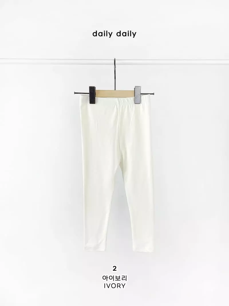 Daily Daily - Korean Children Fashion - #kidsshorts - Warm Leggings - 3