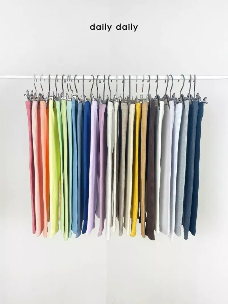 Daily Daily - Korean Children Fashion - #kidsshorts - Dang Dang Rib Leggings - 11
