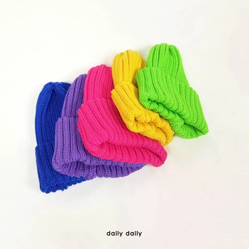 Daily Daily - Korean Children Fashion - #kidsshorts - Cong Basic Beanie - 7