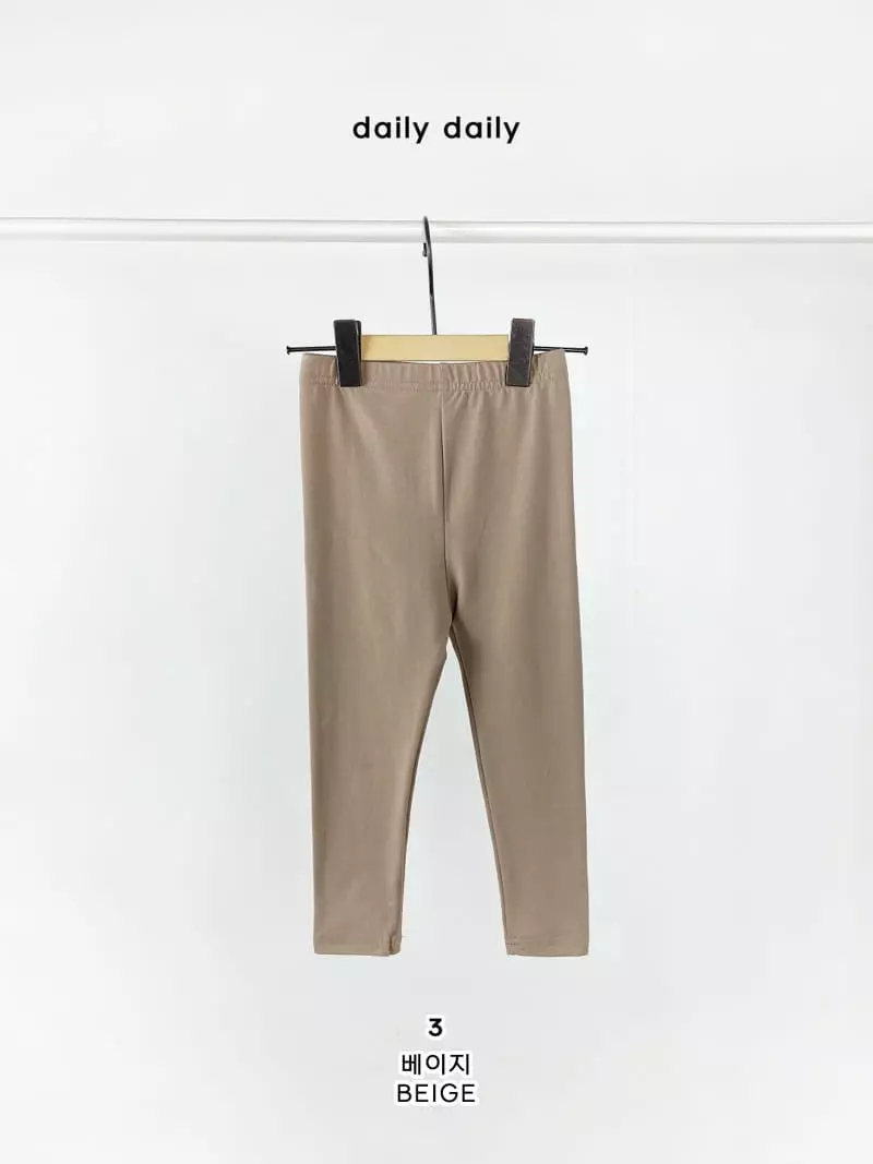 Daily Daily - Korean Children Fashion - #kidsshorts - Warm Leggings - 4