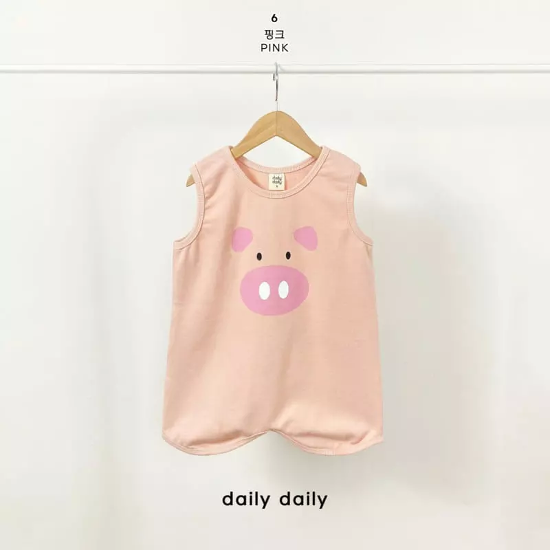 Daily Daily - Korean Children Fashion - #kidsstore - Daily Animal Honey Sleep Vest - 8