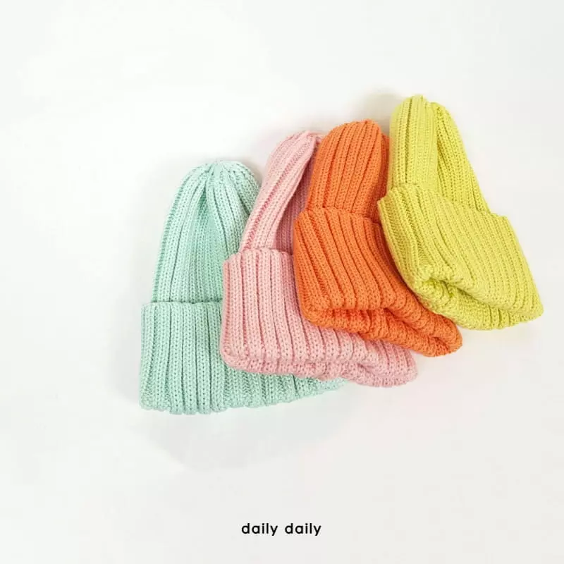 Daily Daily - Korean Children Fashion - #kidsstore - Cong Basic Beanie - 8